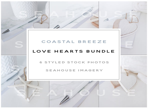 Bundle - Coastal Breeze Love Hearts
