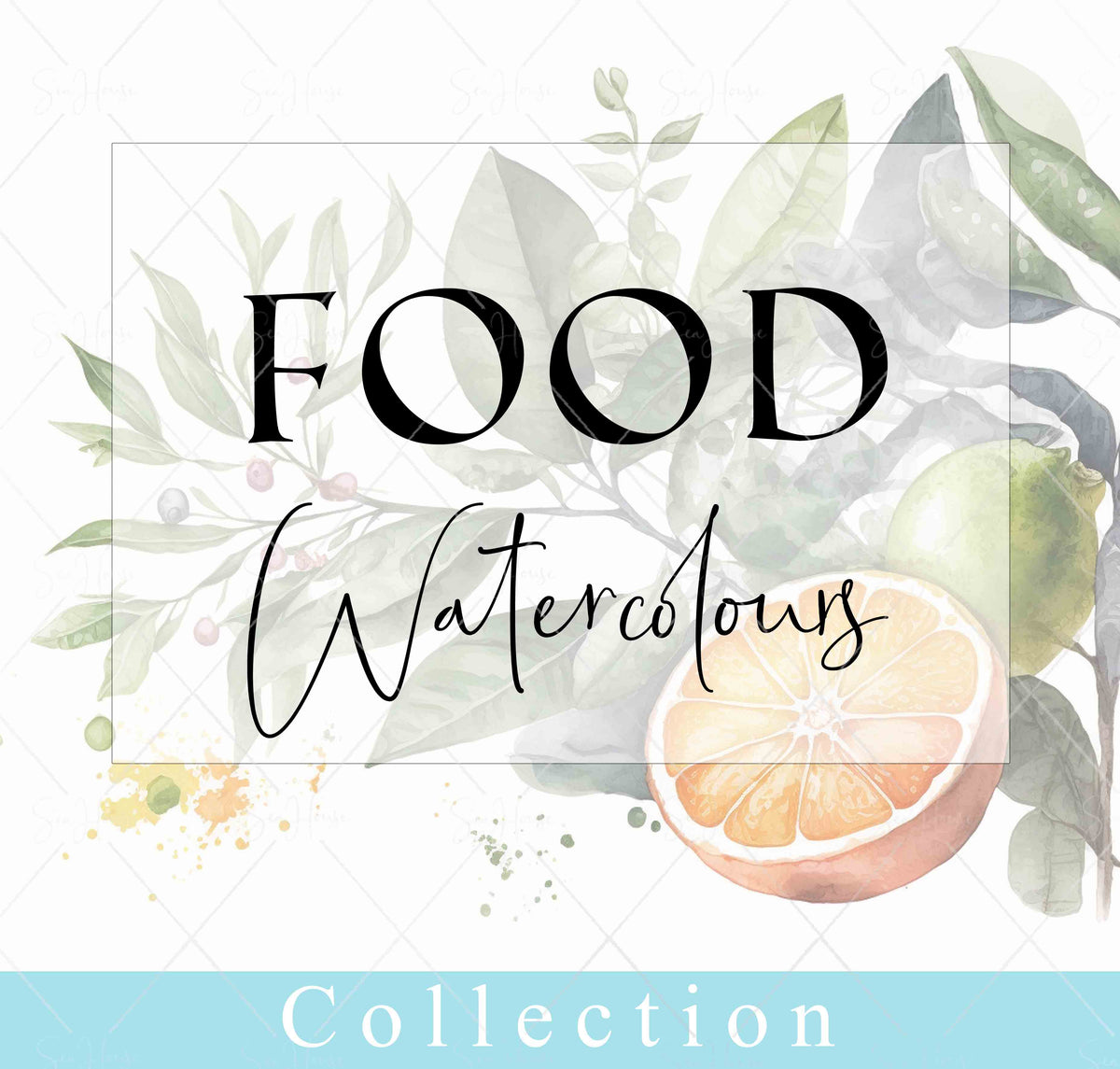 Food Watercolours Collection