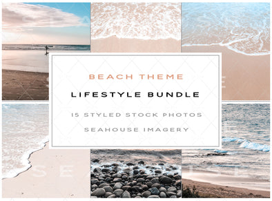 WM Bundle Beach Theme Lifestyle Stock Photos Main Product Image 1