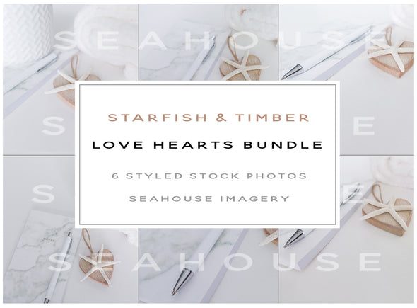 WM Bundle - Starfish and Timber Love Hearts