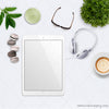 WM 1 Flatlay Styled Desktop White Tablet Portrait Green Bundle Square