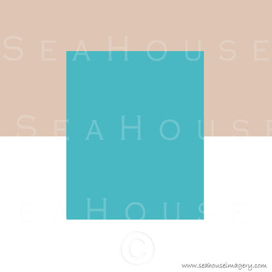 WM Background Turquoise White and Sand Square Size