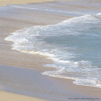 Beach Sandy Sea Shore Faded Background 2415 Square Size
