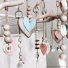 SeaHouse Creations Craft 2701 All Hanging Blue Wooden Hearts