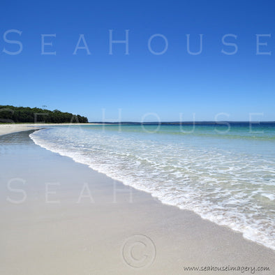 WM Beach White Sand Blue Sky 7535 Square Size