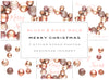 WM Bundle - Merry Christmas Blush and Dusty Rose Gold 6x2 Landscape